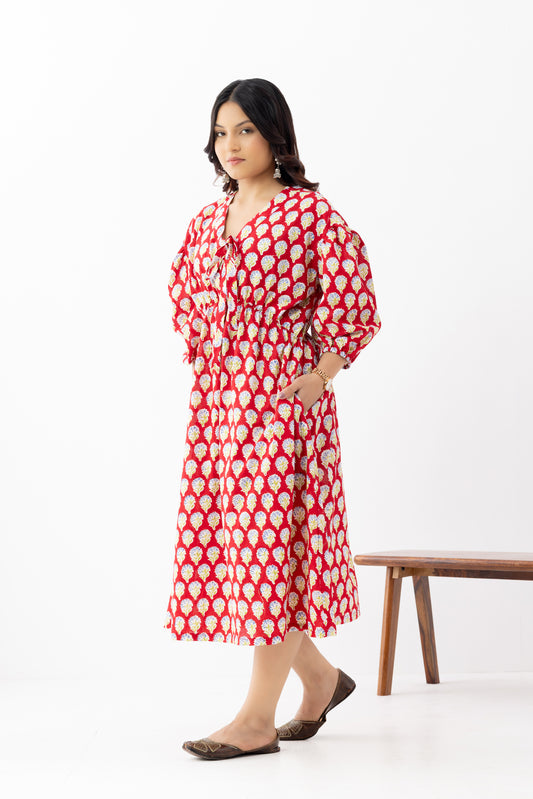 Red Strawberry Dress