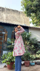 FLORAL SANGANERI COTTON TOP