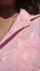 Pink blush loose fit shirt