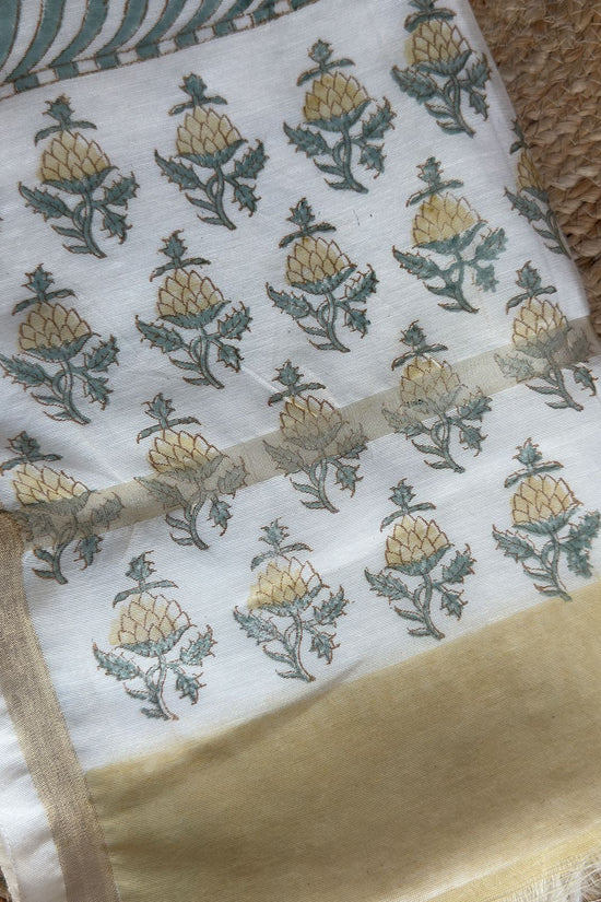 Aabha chanderi silk dupatta