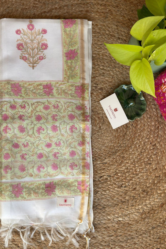 Saumya  chanderi silk dupatta