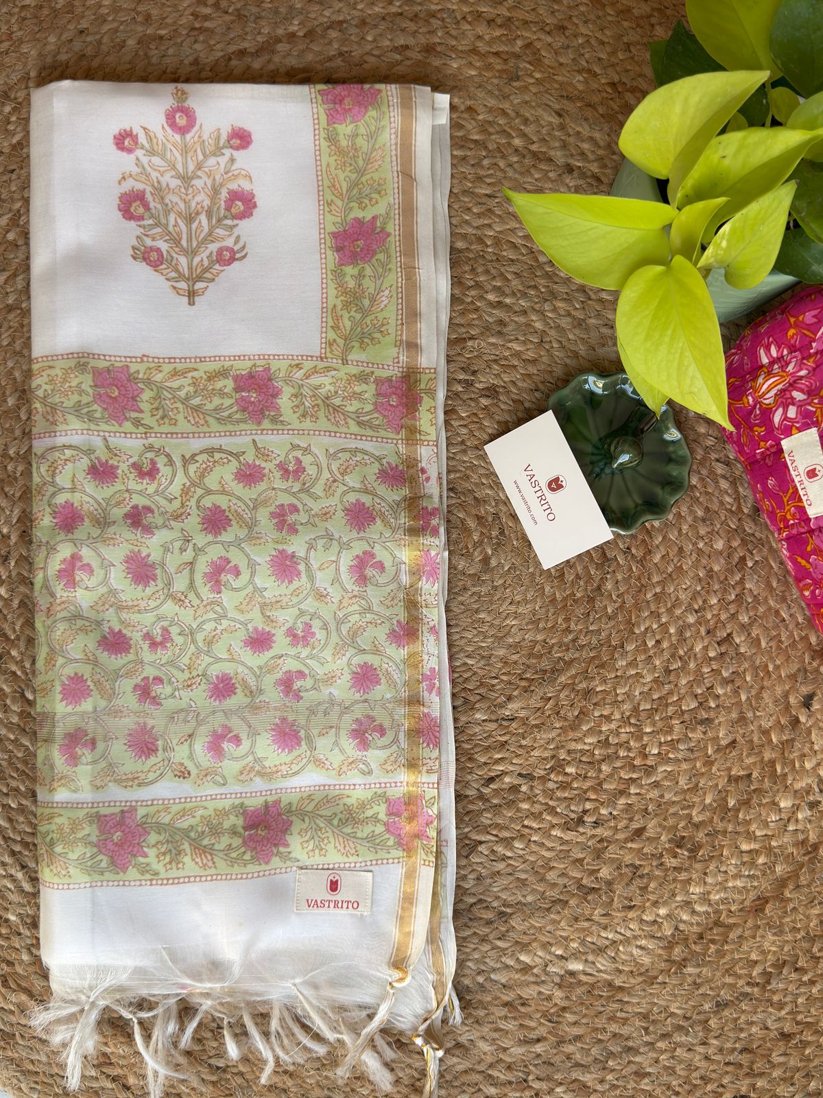 Saumya  chanderi silk dupatta
