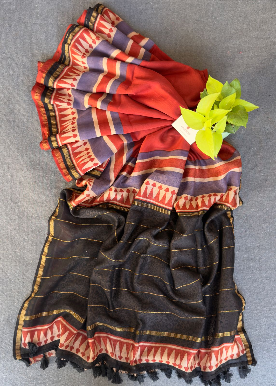 Saanjh  Chanderi Silk Saree