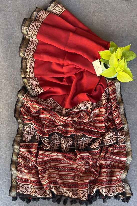 Antra Chanderi Silk Saree