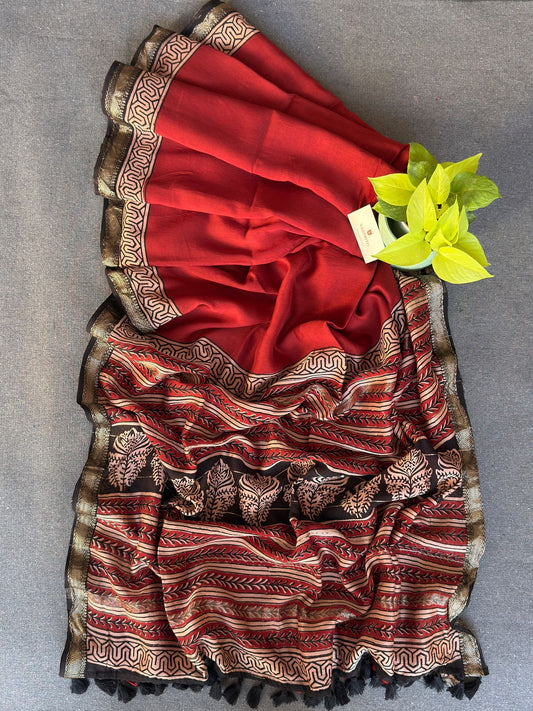 Antra Chanderi Silk Saree