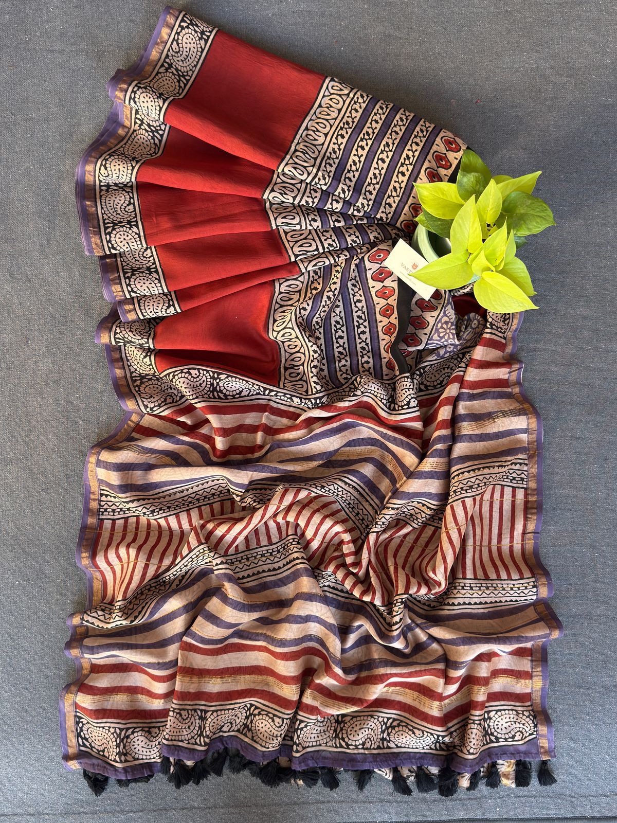 Dhara Chanderi Silk Saree