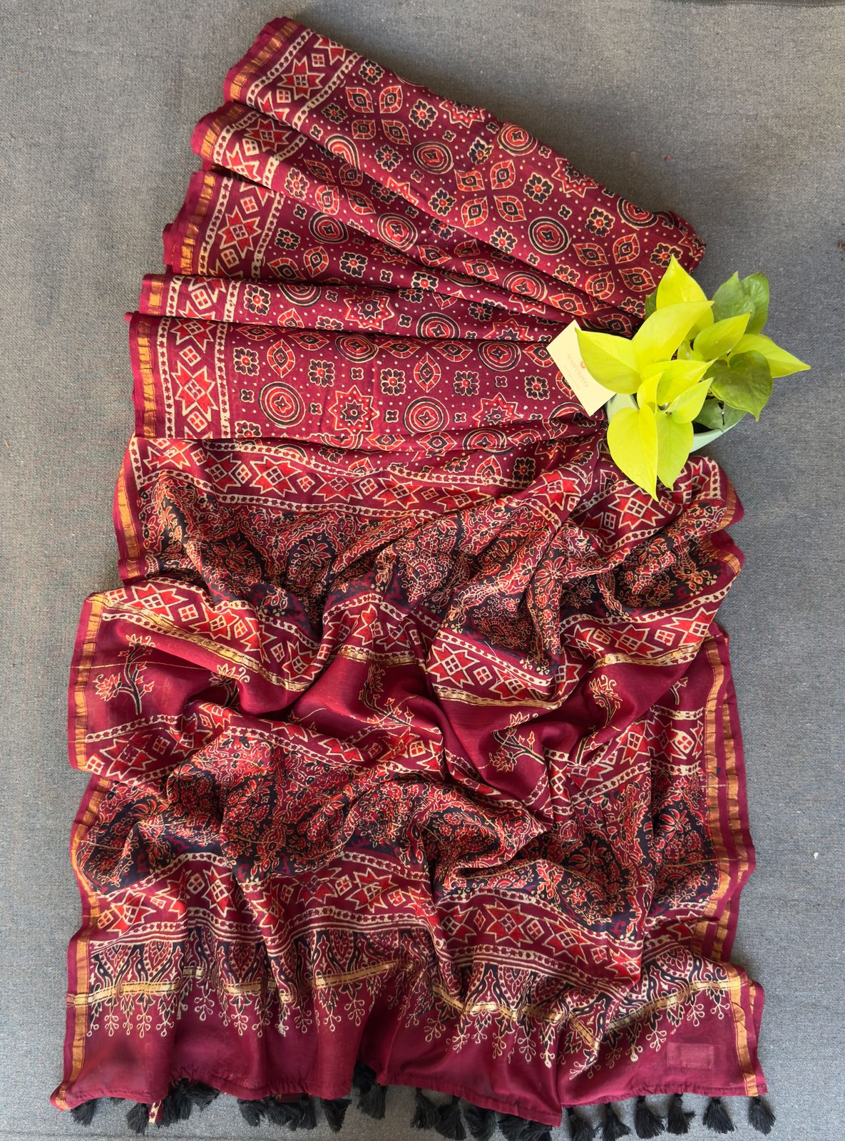 Rangrez Chanderi Silk Saree