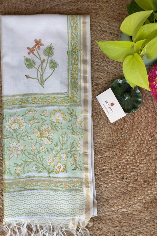 KathaVastra chanderi silk dupatta