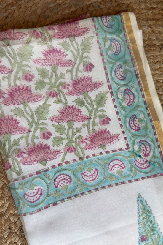 Leela Chaap Chanderi Silk Dupatta