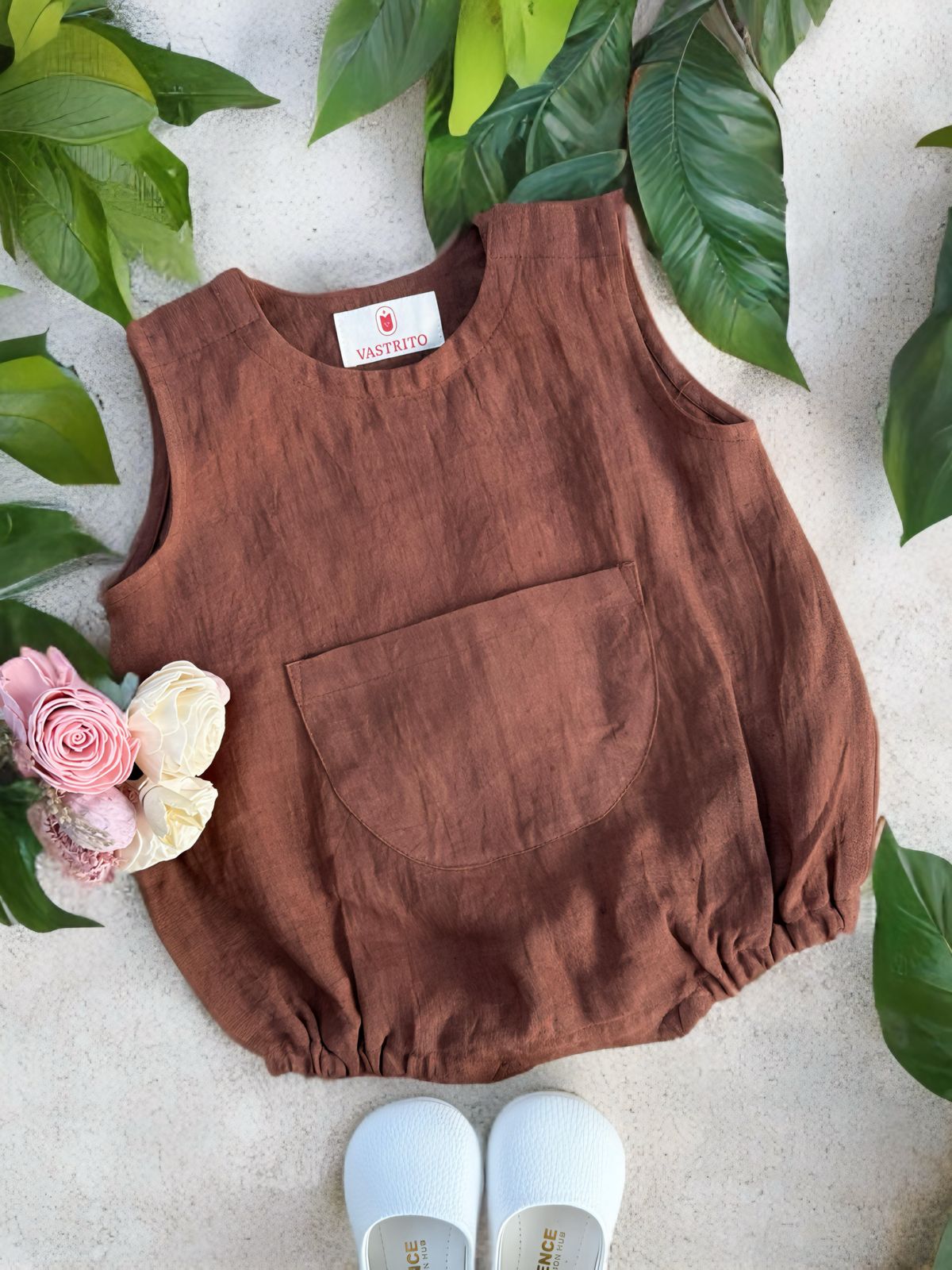 Brown Bear Romper