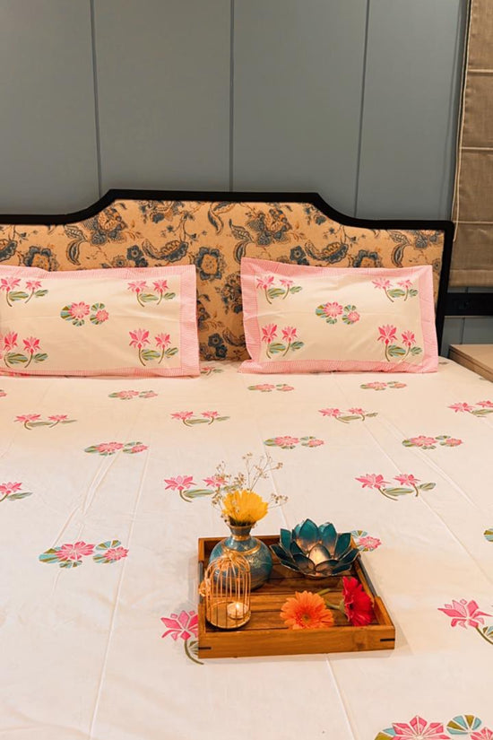 Lotus BedSheet