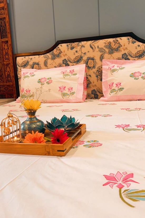 Lotus BedSheet