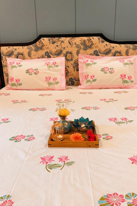Lotus BedSheet