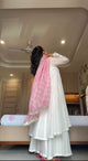 Disney Princess Anarkali Set – Blush Pink & White