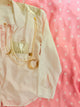 Blush Pink Bandhani Saree for Women
