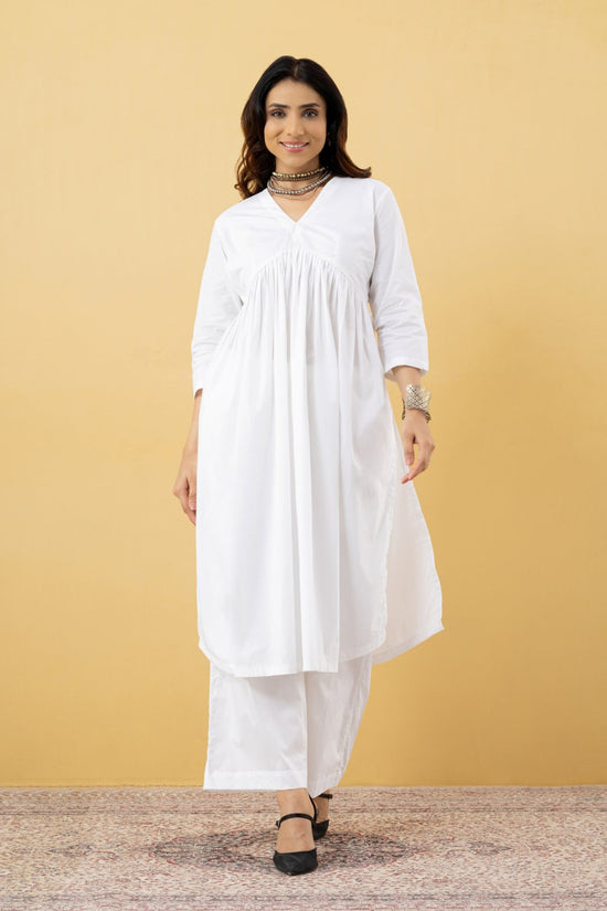 Chandni white Co-ord Set