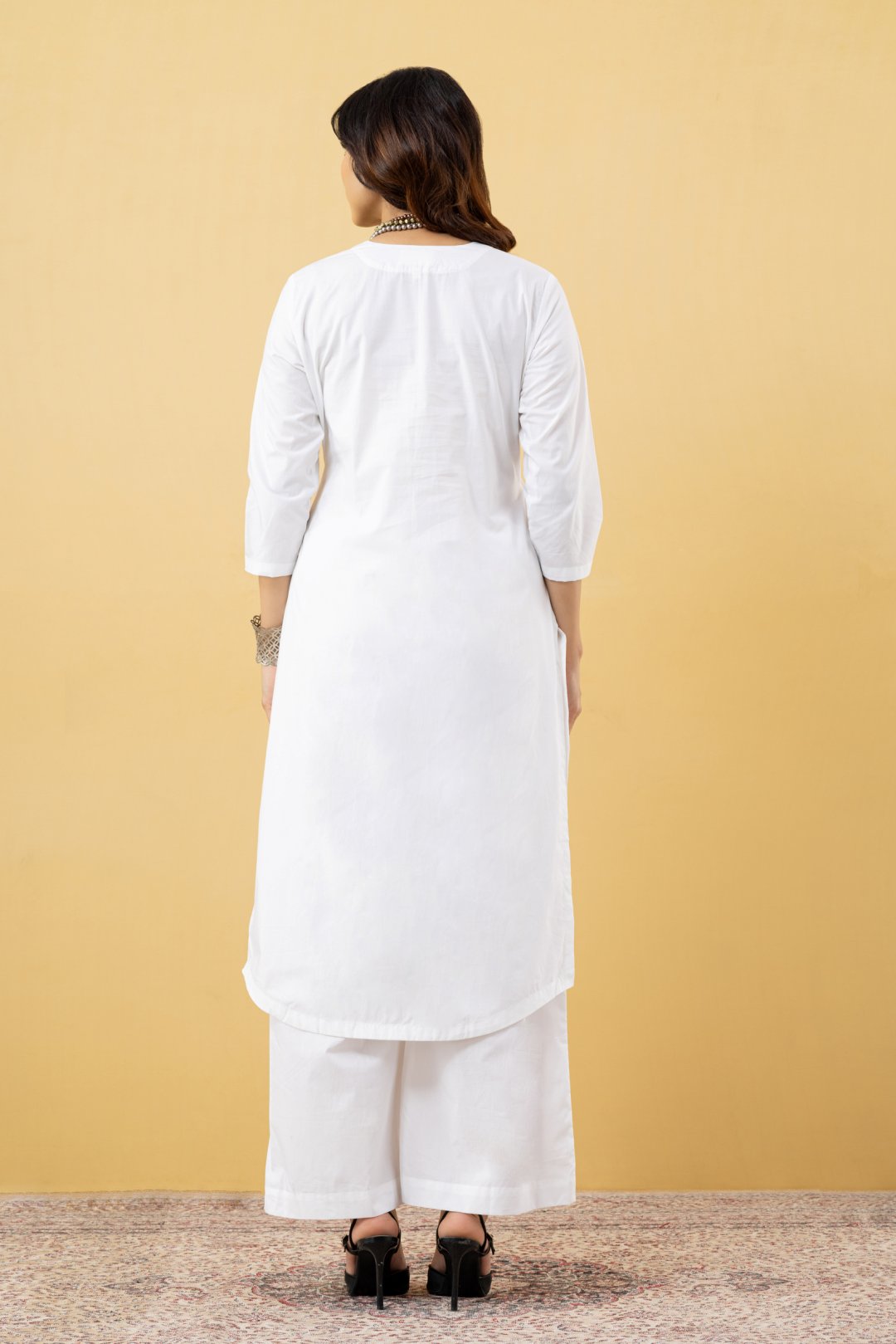 Chandni white Co-ord Set