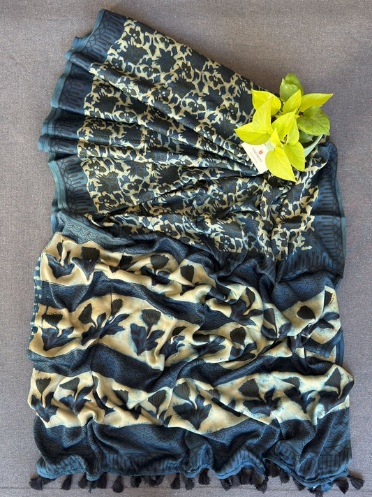 Flora Modal Silk Saree