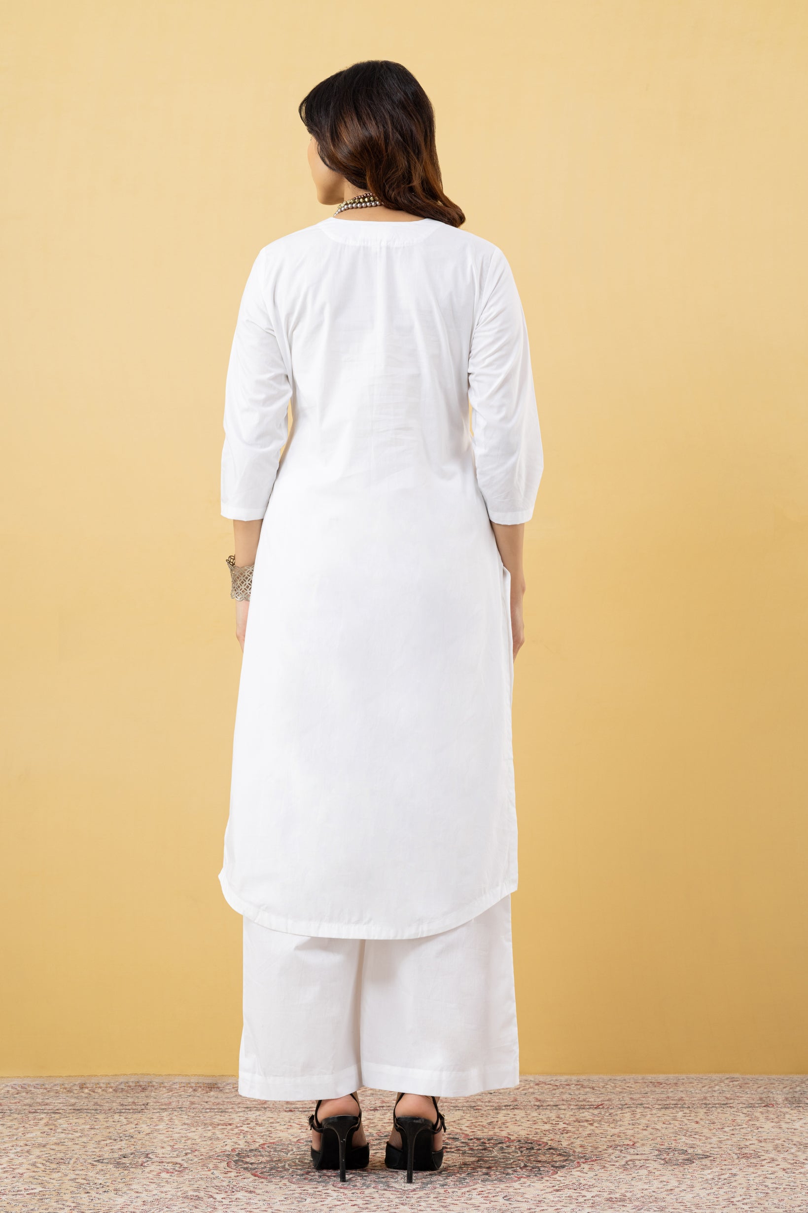 Chandni white Co-ord Set