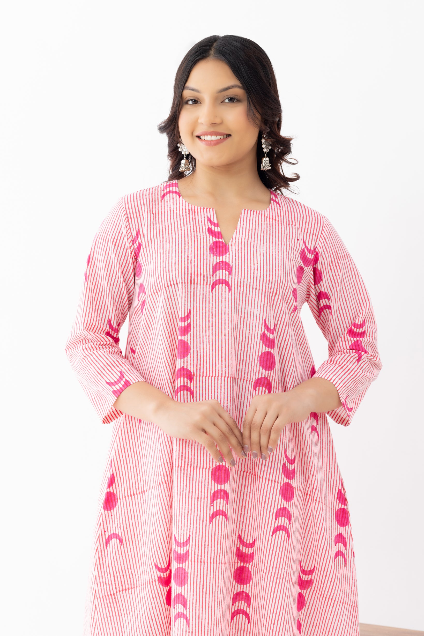 Gulabi Chand Block Printed Kurta