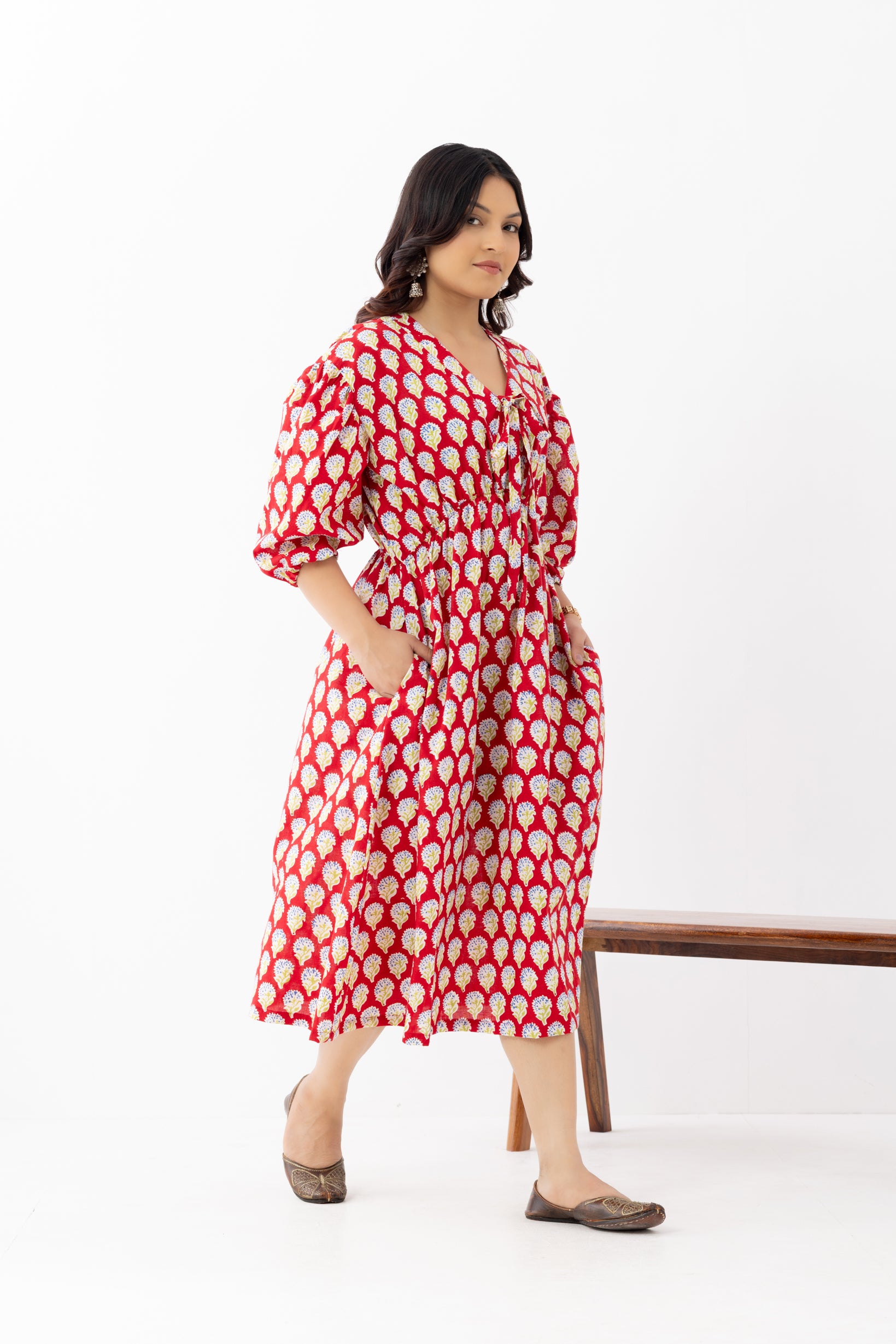 Red Strawberry Dress