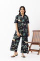 Forest Black Cotton Coord set